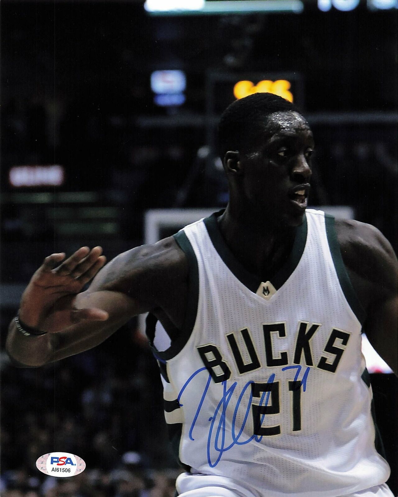 Tony Snell signed 8x10 Photo Poster painting PSA/DNA Milwaukee Bucks Autographed