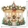 DIY Carousel Diamond Painting Ornaments (Single-Sided)