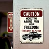 Warning - Vintage Metal Signs(12*16Inch) - Warning