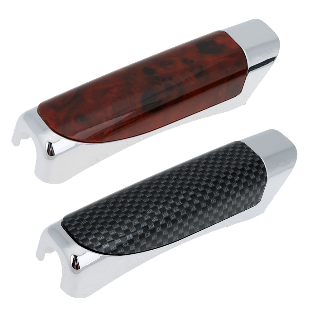 

Car Interior Carbon Fiber Wood Texture Handbrake Grip Decoration Cover, 501 Original