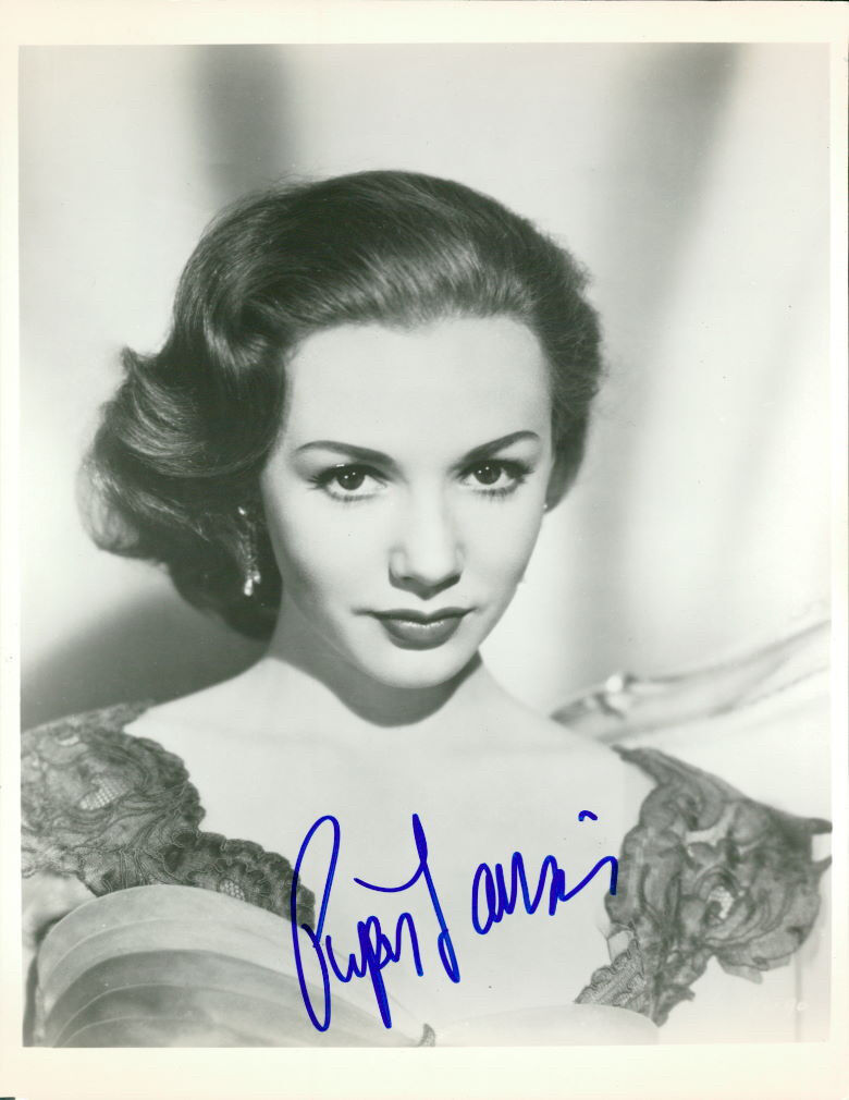 Piper Laurie (Vintage) signed Photo Poster painting COA