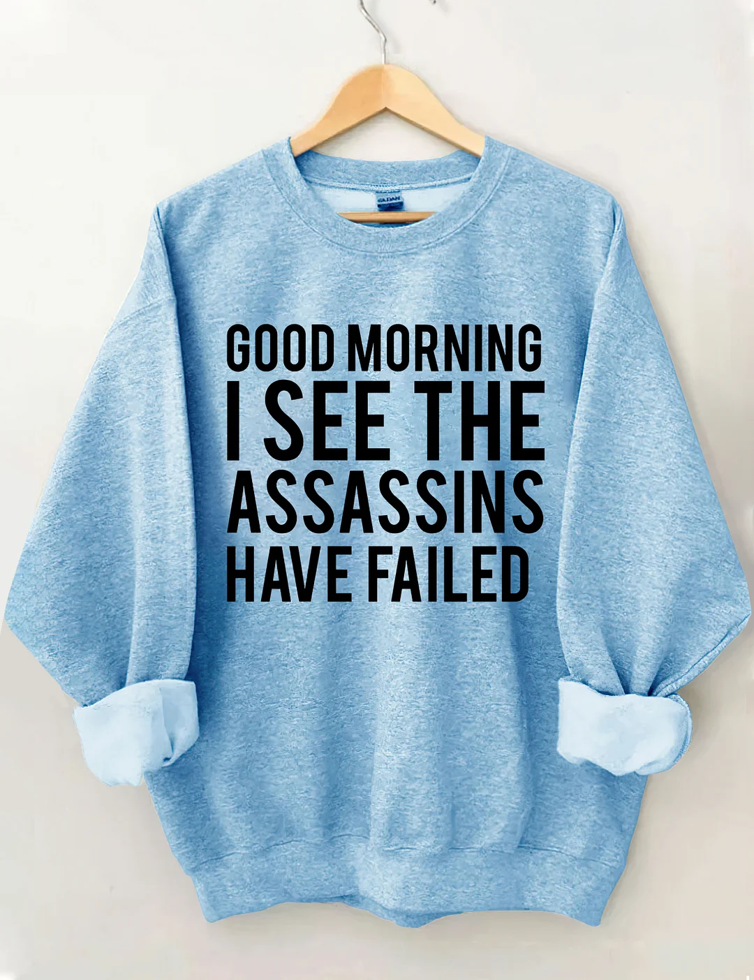 Good Morning I See The Assassins Have Failed Sweatshirt