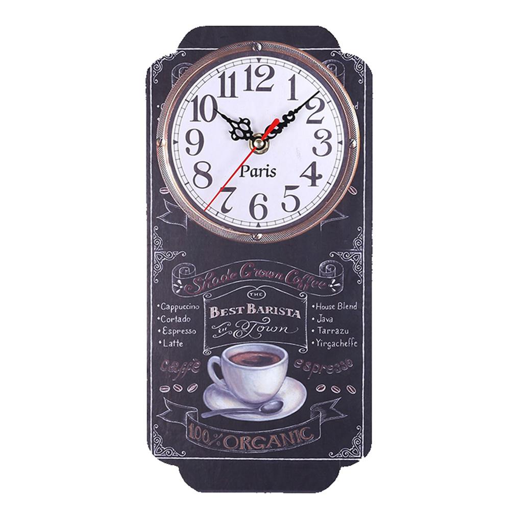 

European Style Retro Wall Clock Hanging Living Room Bedroom Home Bar Decor, 2 #, 501 Original