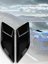 1Pair Hood Air Vent Cover Trims Gloss Black Fit for Range Rover Sport L494 14-18