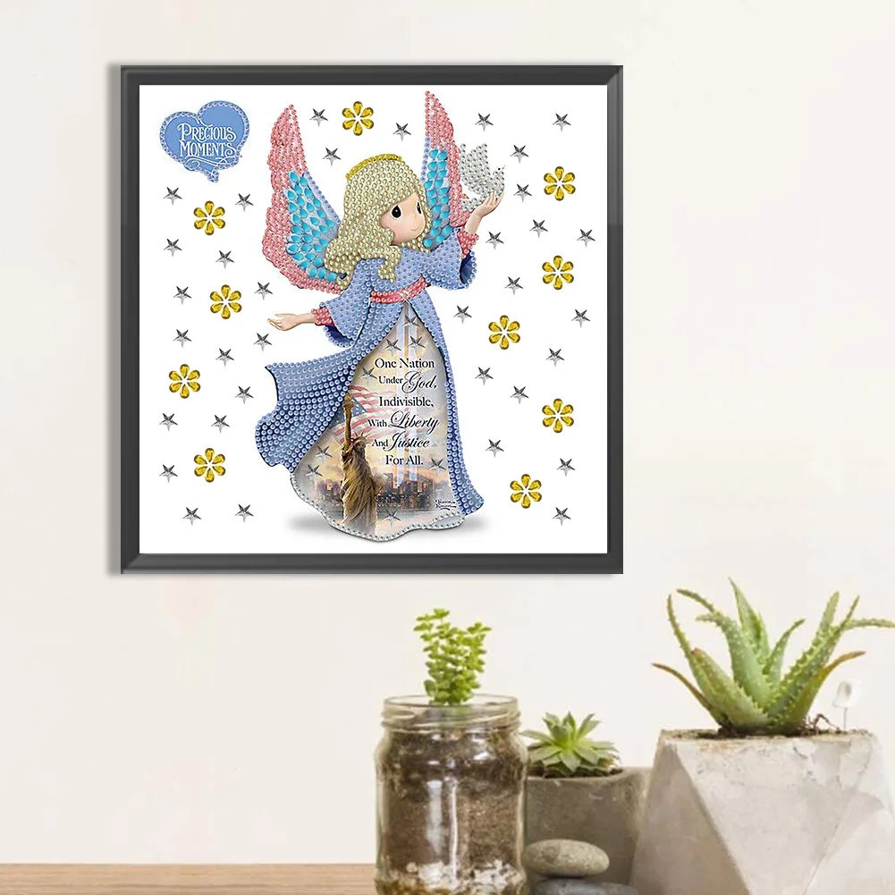 Diamond Painting - Partial Special Shaped Drill - Doll(30*30cm)