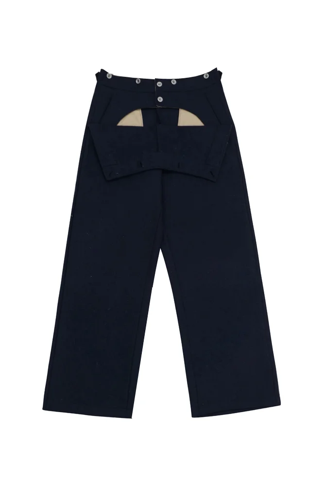   Kriegsmarine German Wool Em Trousers Klapphose German-Uniform