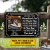 Custom Photo Dog Cat Missing Your Unconditional Love Photo Gift Pet Memorial Gift Custom Classic Metal Signs