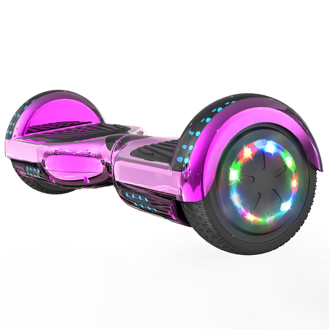 GEARSTONE Hoverboard Self Balancing Scooter 6.5 Segway Two-Wheel Self Balancing Hoverboard with Bluetooth Speaker and LED Lights Electric Scooter for Kids Adult Gift