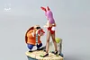 Master Roshi & Bunny Girl Bulma - Dragon Ball Resin Statue - Big Egg Studio [In Stock]