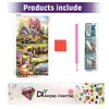 Beautiful Scenery-Partial Special Shaped Diamond Painting 40*70CM (Big Size)