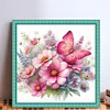 Petit Flower-Partial 11CT Stamped Cross Stitch Bead Embroidery 36*36cm/14.17*14.17in tapestrymarket