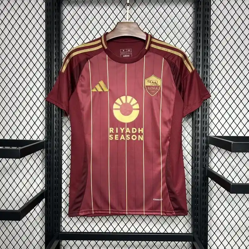 24/25 Roma Soccer Jersey Home