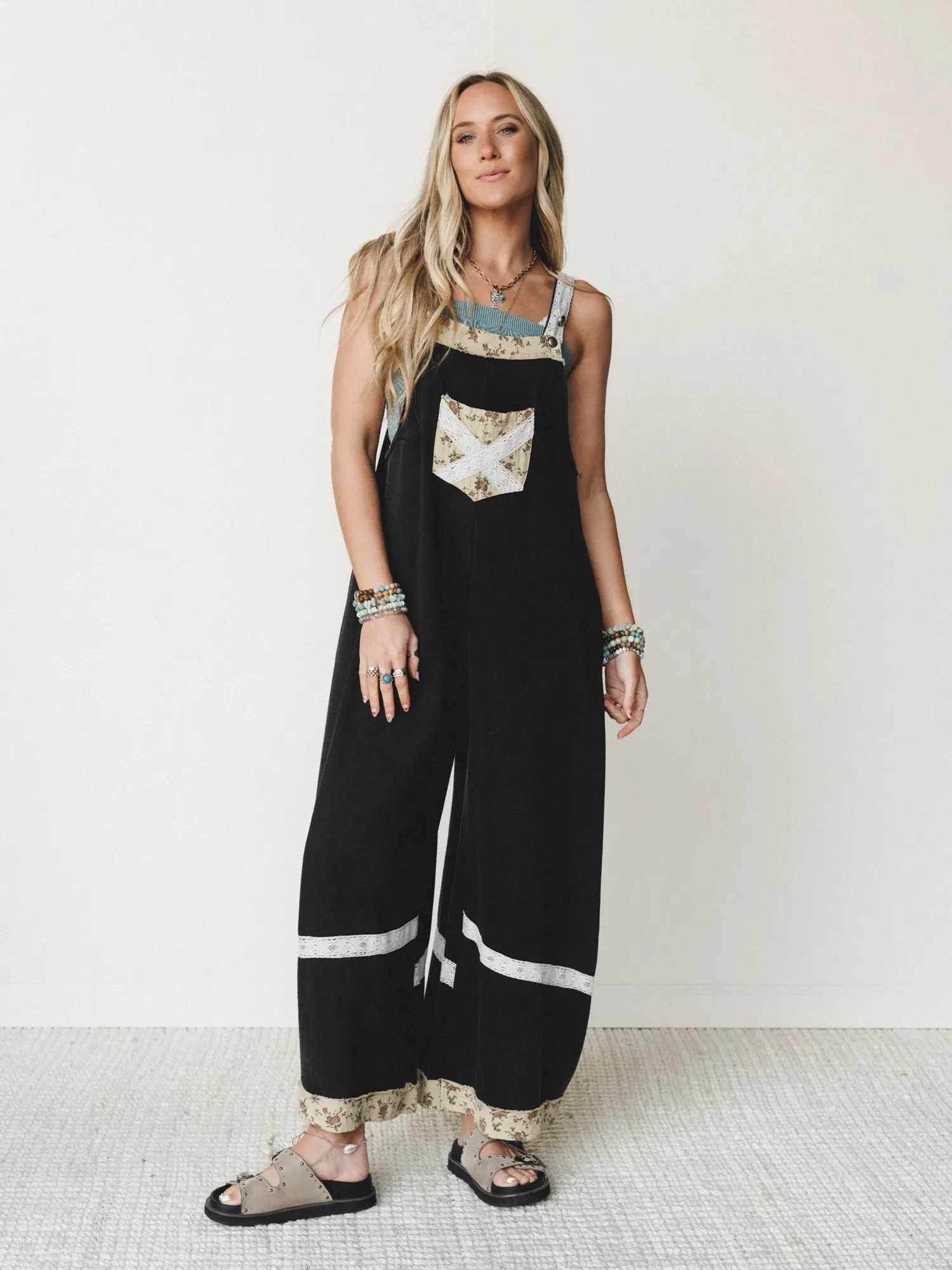 Cozy Hour Jumpsuit - Black