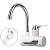 Electric Hot Water Heater Faucet Hot Cold Mixer Tap for Kitchen(EU Plug B)