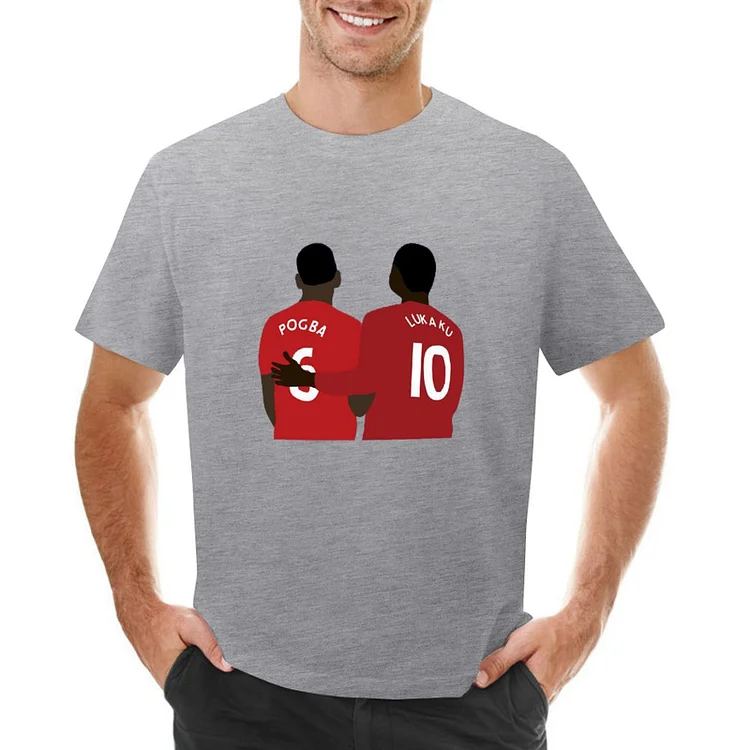 Lukaku And Pogba Inspired Football Culture Men's T-shirt	
