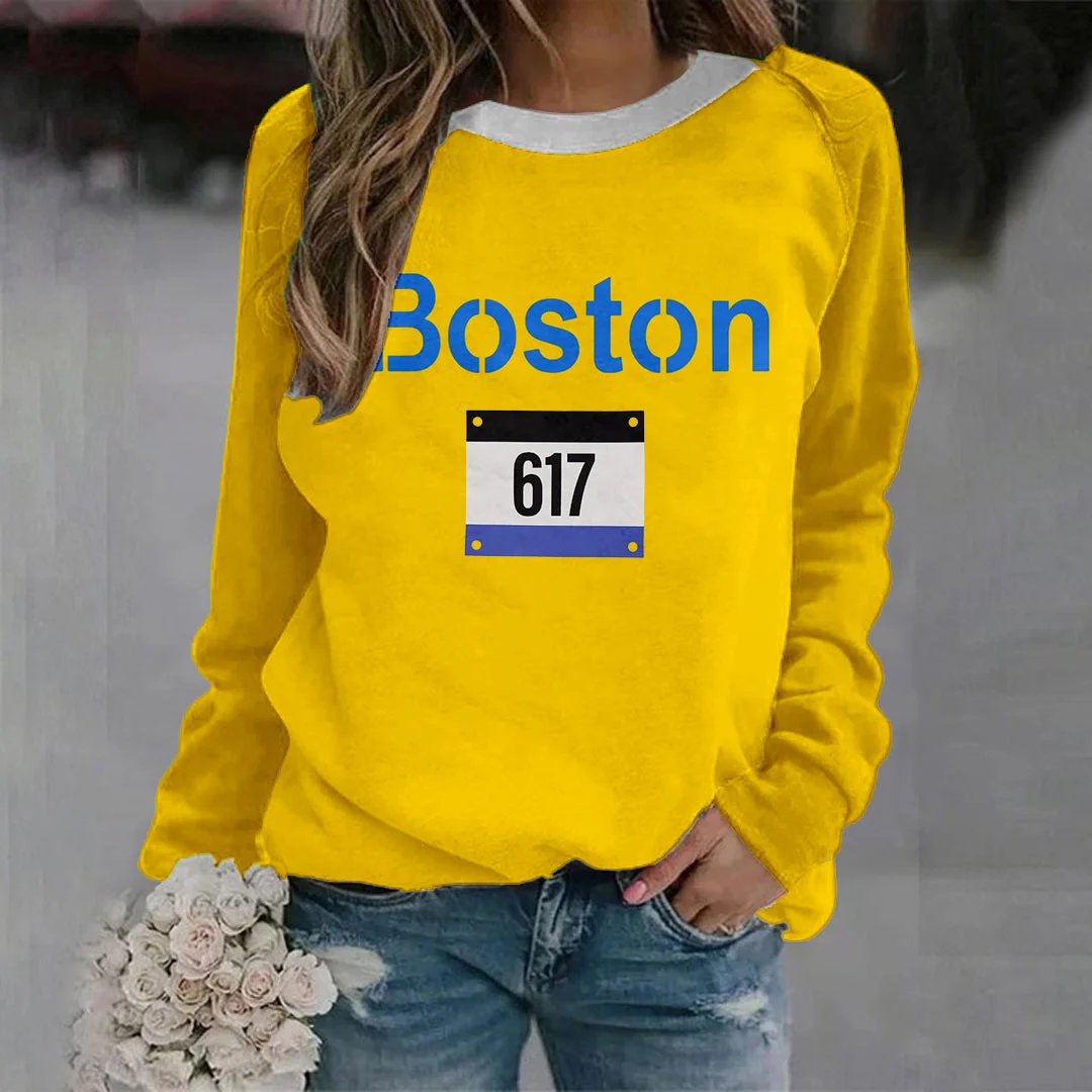 Women's Print Casual Sweatshirt