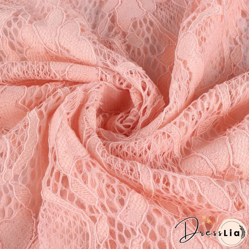 Lace Long Sleeves Round Neck Top