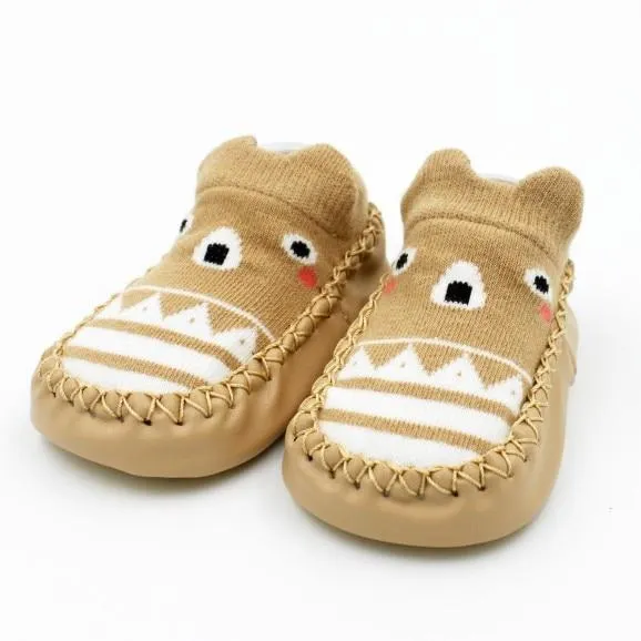 2021 Baby Socks With Rubber Soles Infant Sock Newborn Autumn Winter Children Floor Socks Shoes Anti Slip Soft Sole Sock