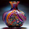 Diamond Painting-5D Full Round Drill Painted Vase(40*40 CM)