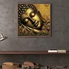 Diamond Painting -DIY Round Drill Golden Buddha Statue(40x40cm)