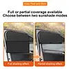 Magnetic Car Window Shades Full/Semi Shading Car Privacy Curtains Side Window Sun Shade for Breastfeeding Taking A Nap Camping