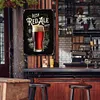 Irish  red ale - Panneaux en &eacute;tain m&eacute;tallique(20*30cm/30*40cm)