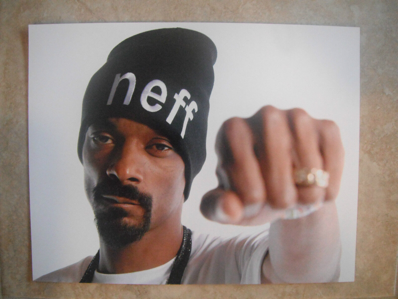 Snoop Dogg Rapper Actor Singer Color 11x14 Promo Photo Poster painting Music