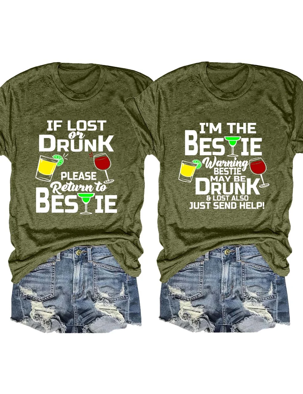 If Lost Or Drunk Please Return To Bestie T-Shirt