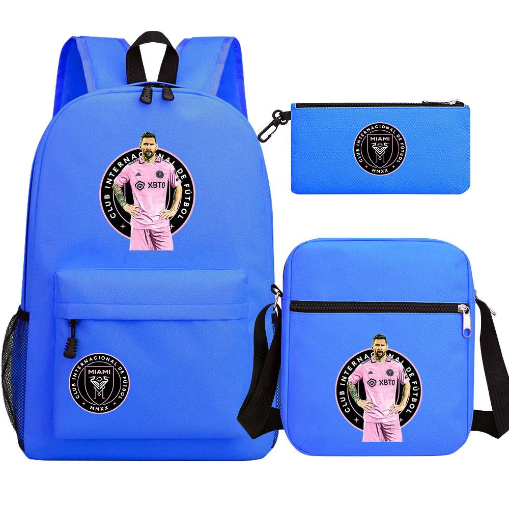 Mayoulove Lionel Messi Backpack Stylish Design Lightweight for School and Outdoor Activities-Mayoulove