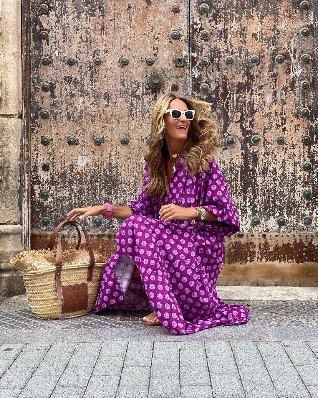 Summer Mature Women's Bohemian Elegant Casual Dresses