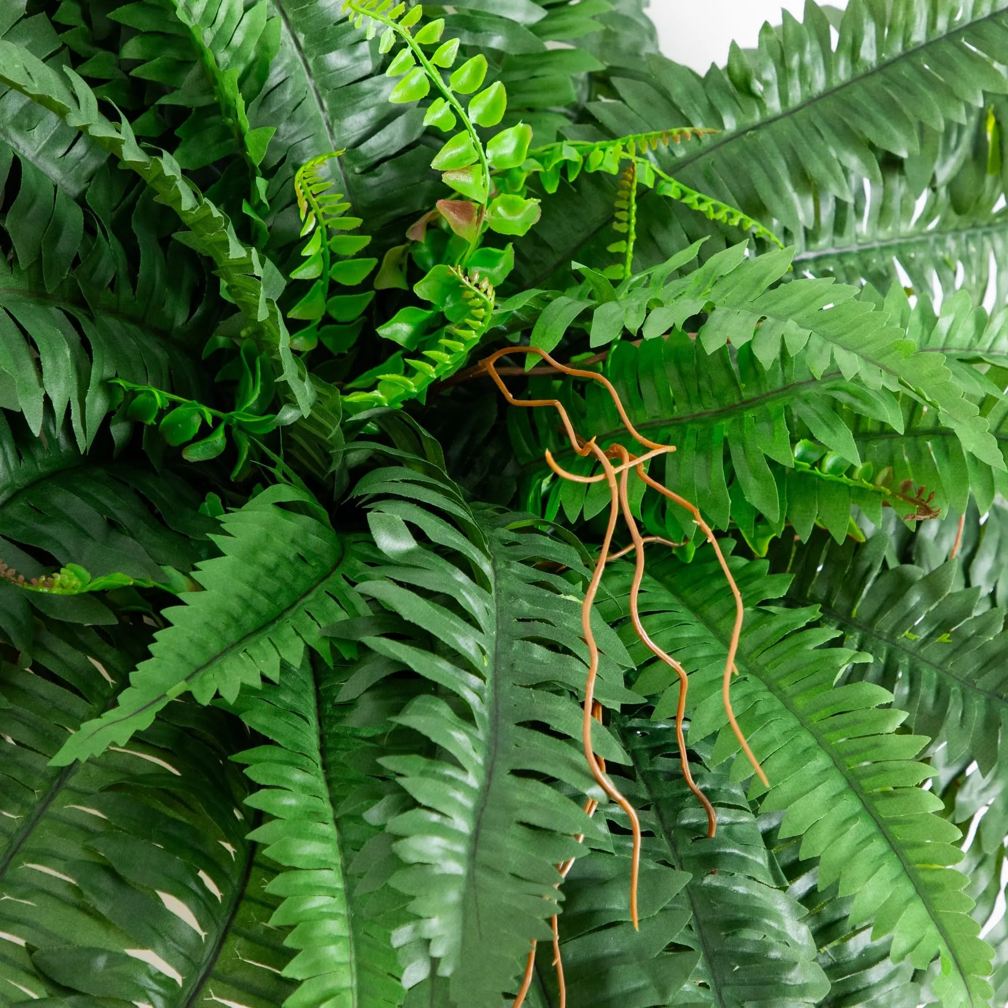 🌱 UV Resistant Ferns Artificial Plants Large for Planters, Office & Home Decor, Outdoor & Indoor