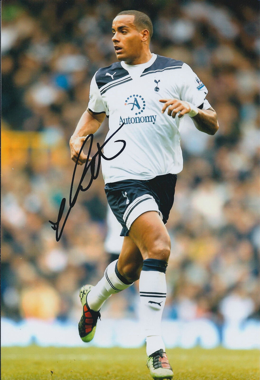 Tom HUDDLESTONE SIGNED Autograph 12x8 Photo Poster painting AFTAL COA Tottenham Hotspurs