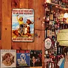 (Multi Style)Cowboy - Metal Tin Signs(8*12Inch)