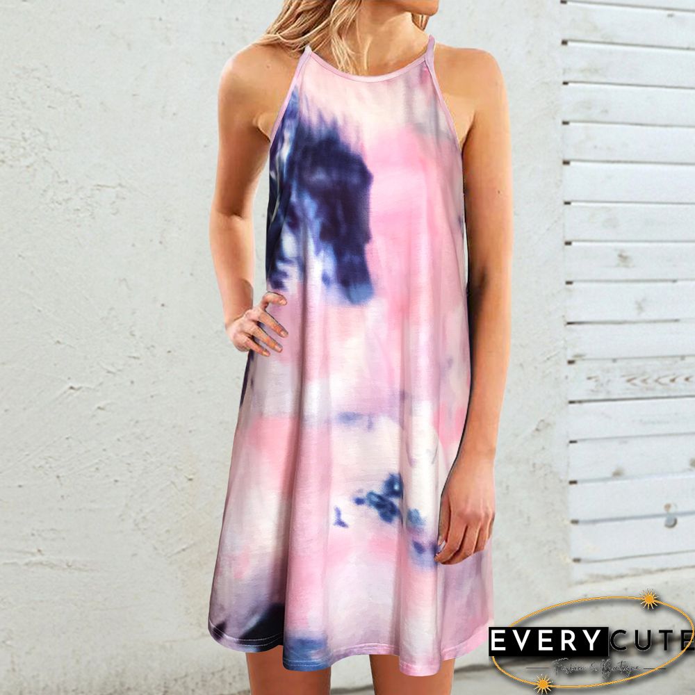 Women's Casual Loose Sleeveless Dress White Dresses