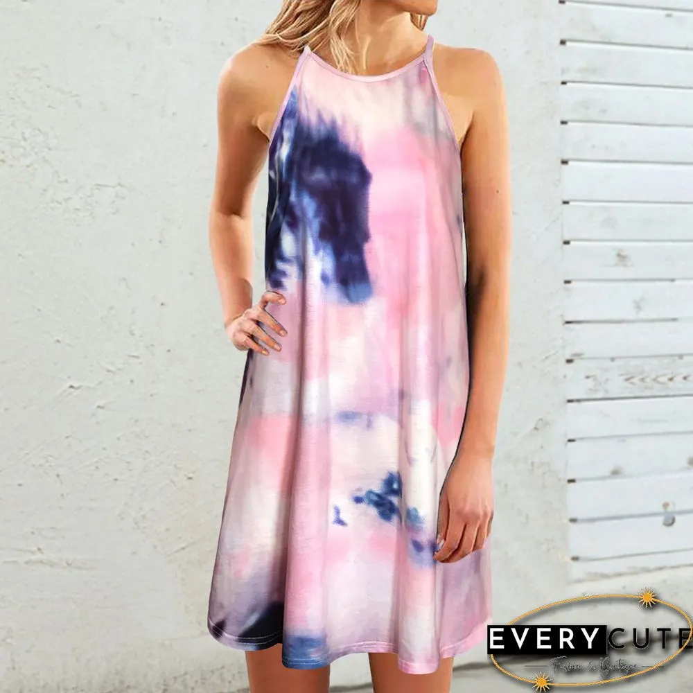 Women's Casual Loose Sleeveless Dress White Dresses