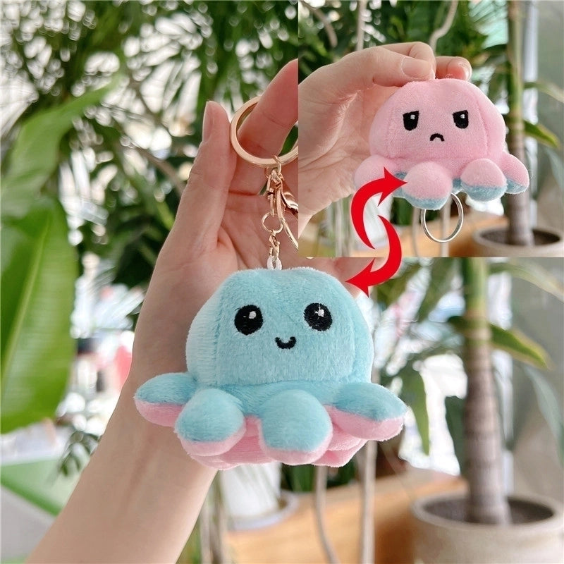 Cute Octopus Pp Cotton Women’s Bag Pendant Keychain