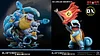 Evolution of Blastoise Family - Pokemon Resin Statue - Monster Studios