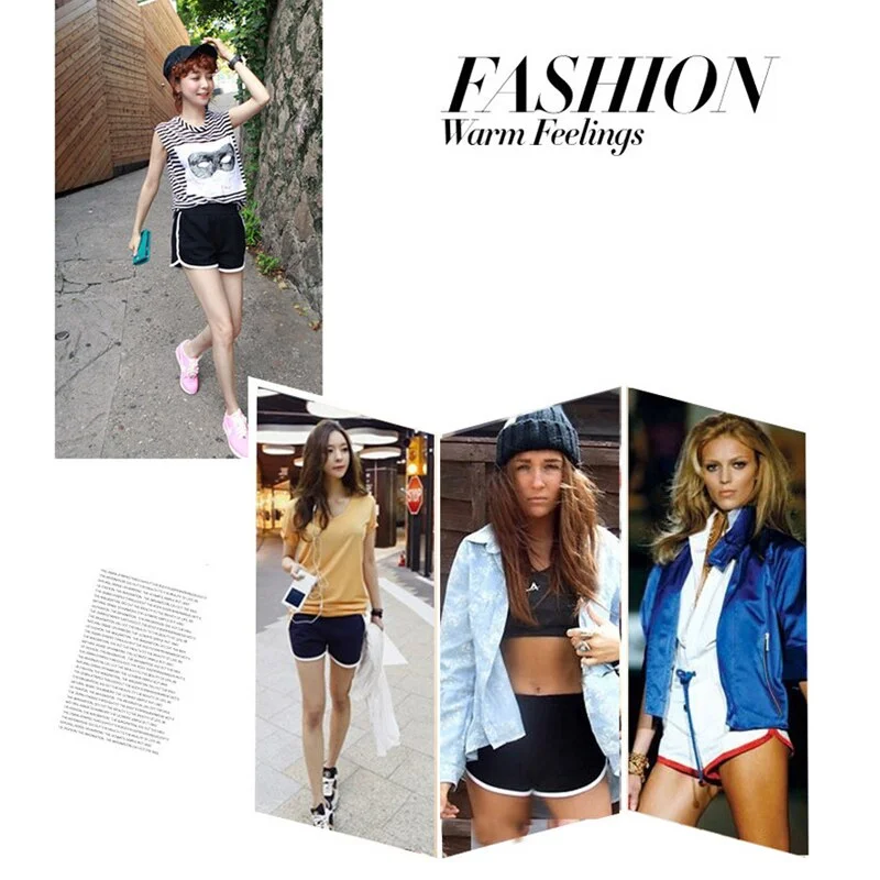 7 color 100% cotton new women shorts running sports panties sexy biker shorts female gym clothing drop shipping