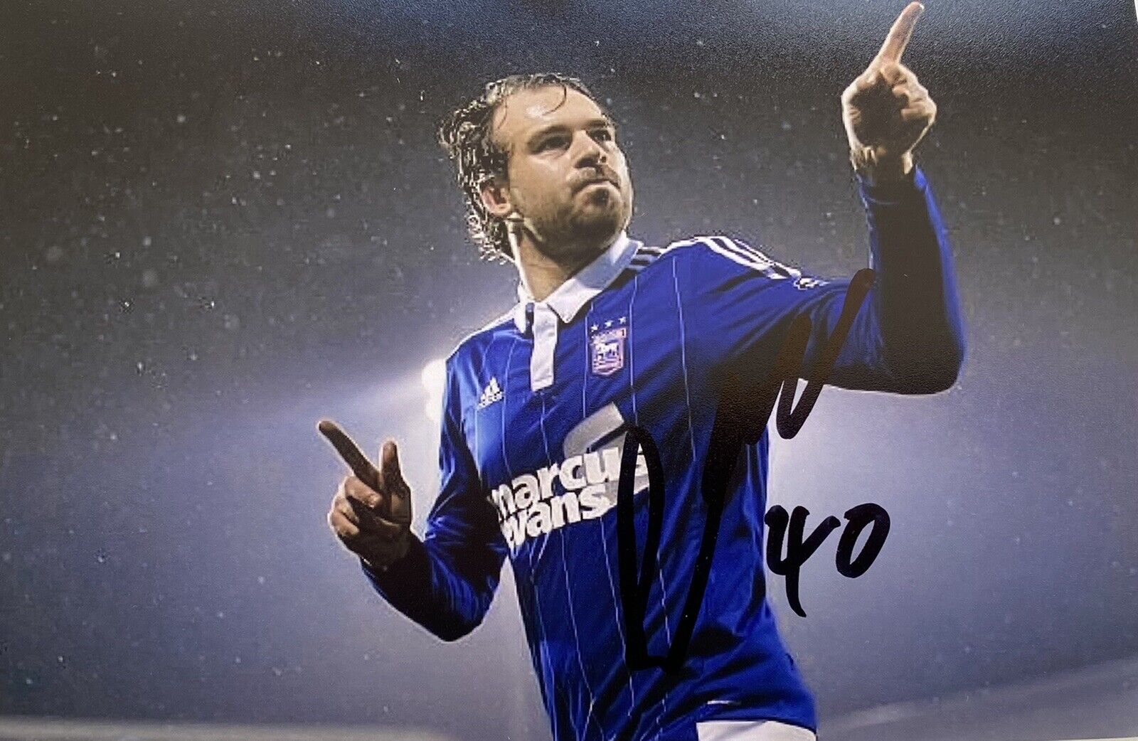 Brett Pitman Genuine Hand Signed Ipswich Town 6X4 Photo Poster painting