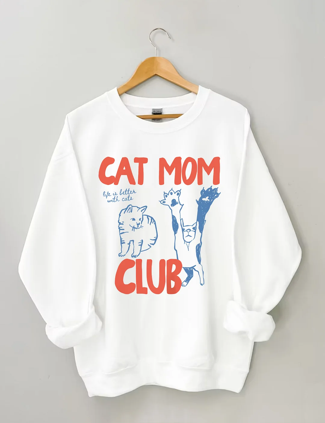 Cat Mom Club Sweatshirt