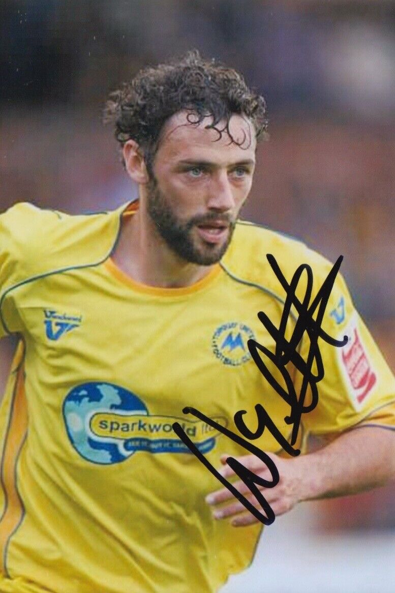 WAYNE CARLISLE HAND SIGNED 6X4 Photo Poster painting TORQUAY UNITED FOOTBALL AUTOGRAPH