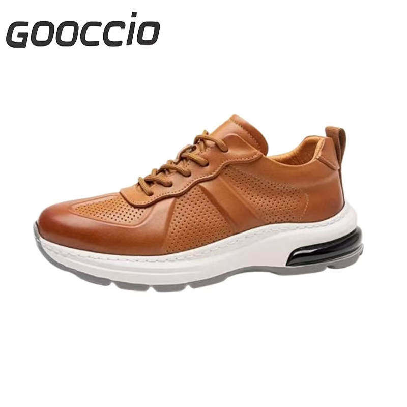 YO180 Horsehide Sneakers/Casual Shoes For Men  GOOCCIO   