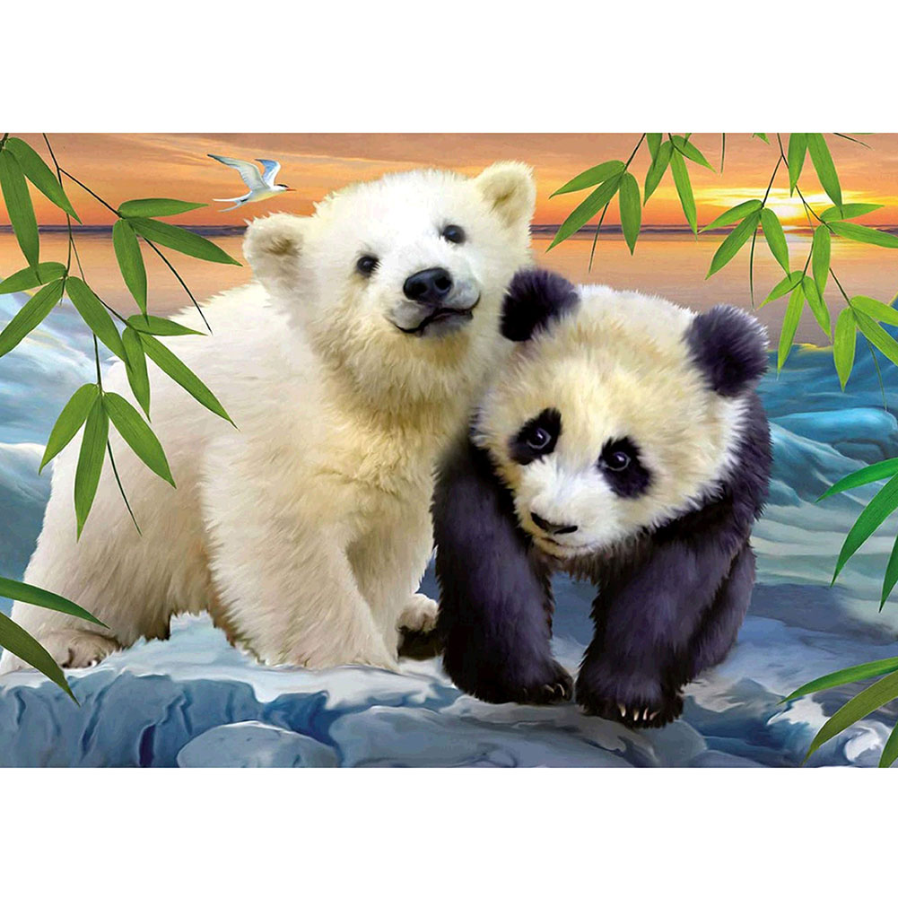 

Bear - Round Drill Diamond Painting - 40*30CM, 501 Original