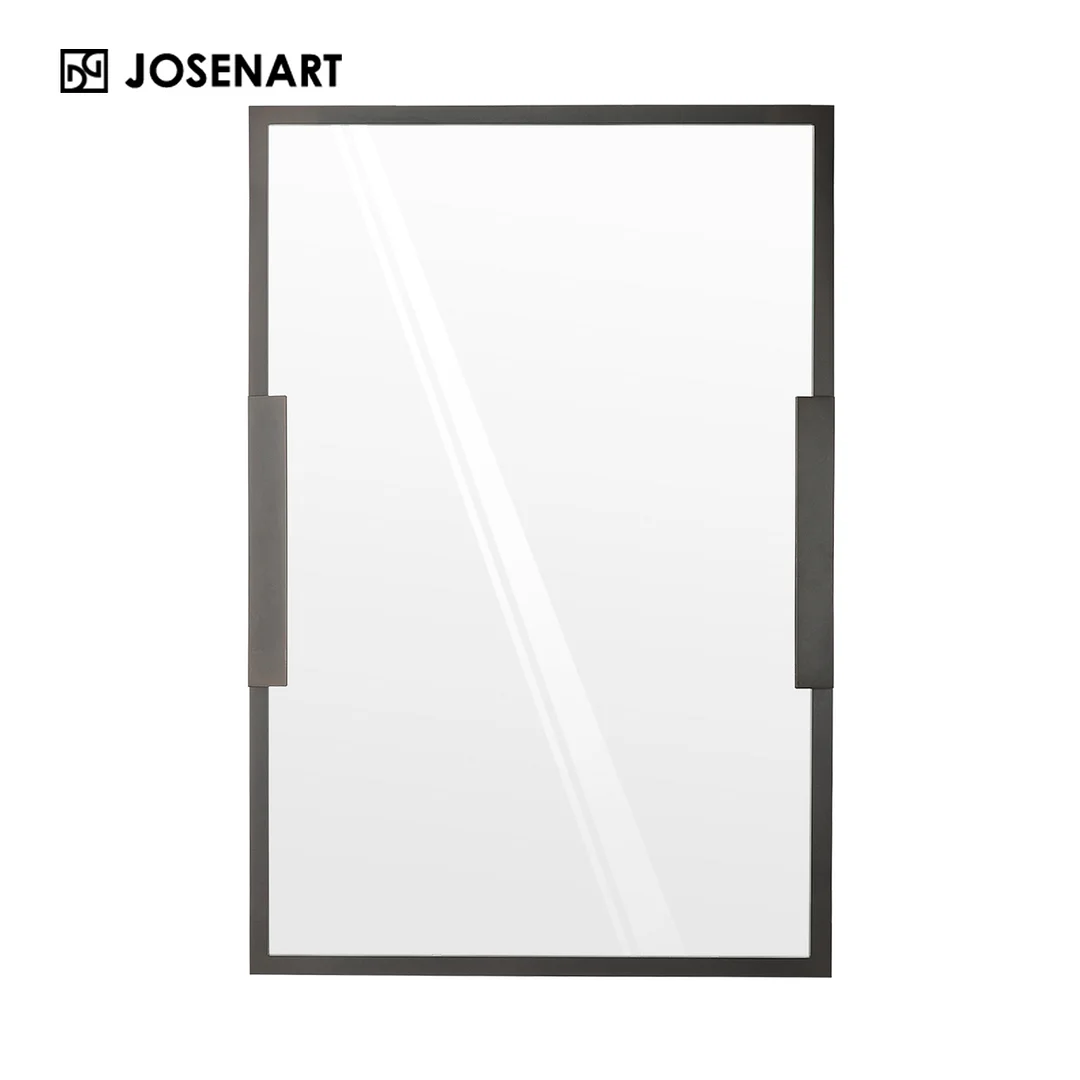Modern Steel Square Wall Mirror JOSENART Josenart