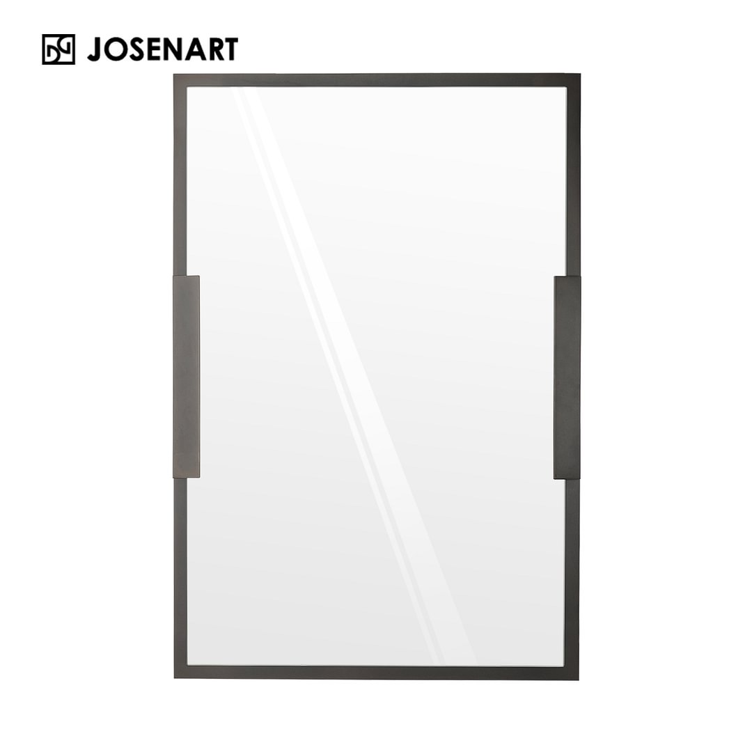 Modern Steel Square Wall Mirror Josenart