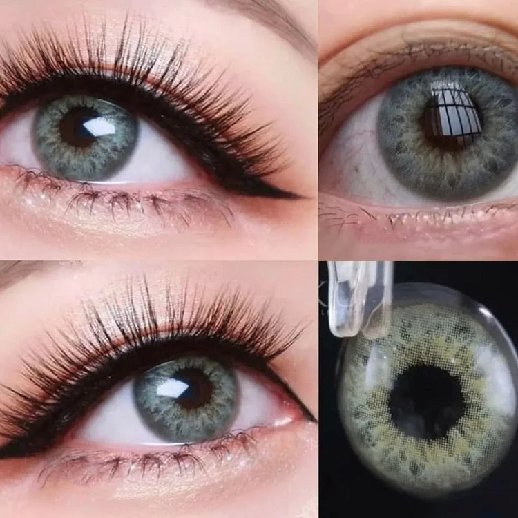 DNA Taylor Green Gray Colored Contact Lenses