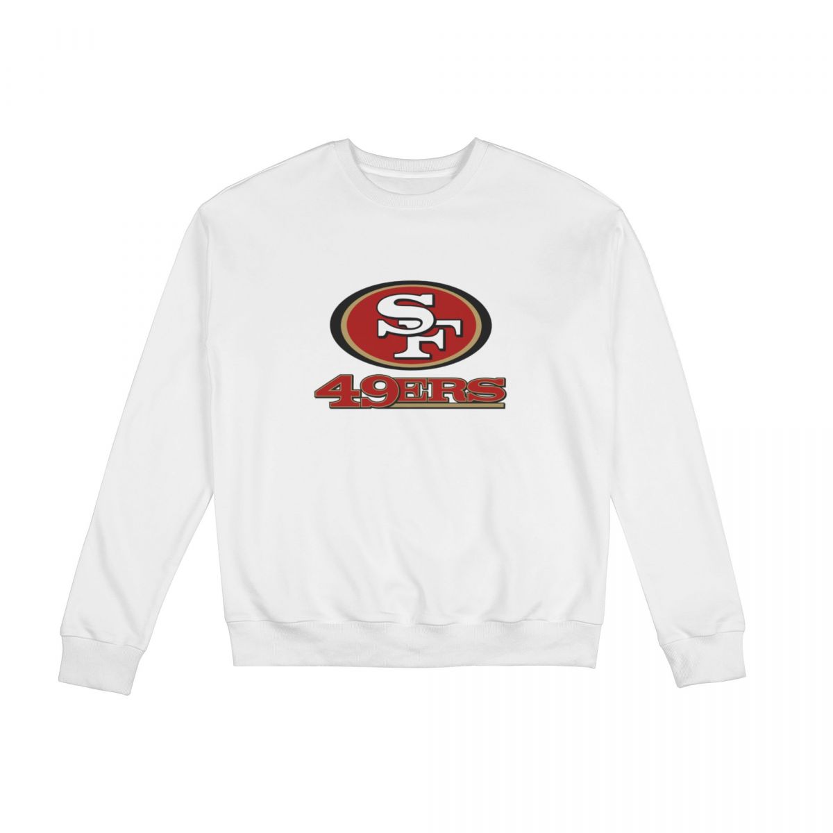 San Francisco 49ers Logo Sweatshirt Round Neck Tops