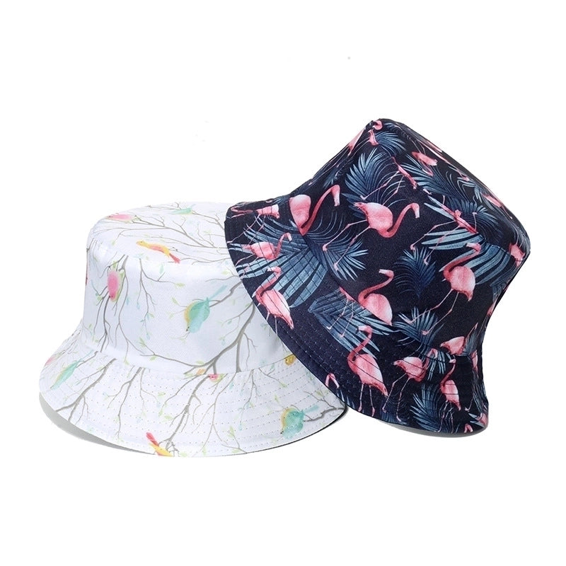 Women's Elegant Lady Animal Big Eaves Bucket Hat