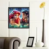 Diamond Painting -DIY Round Drill Ariel Harry Potter(40x40cm)