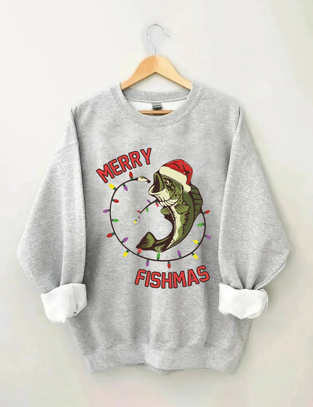 Merry Fishmas Sweatshirt